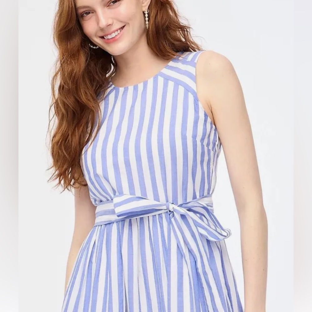 J CREW Striped Midi Dress - Picture 3 of 7